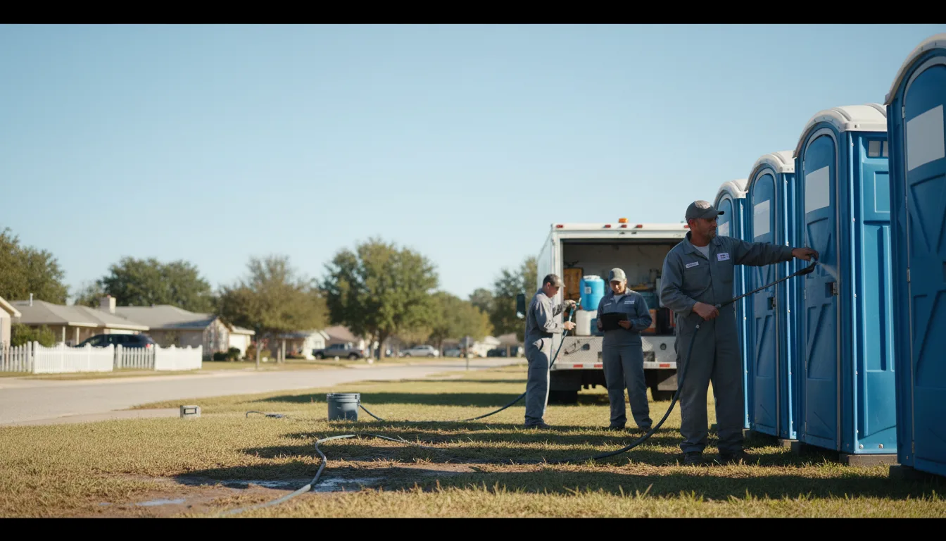 Long-Term Portable Toilet Rental in Rembert, SC near me